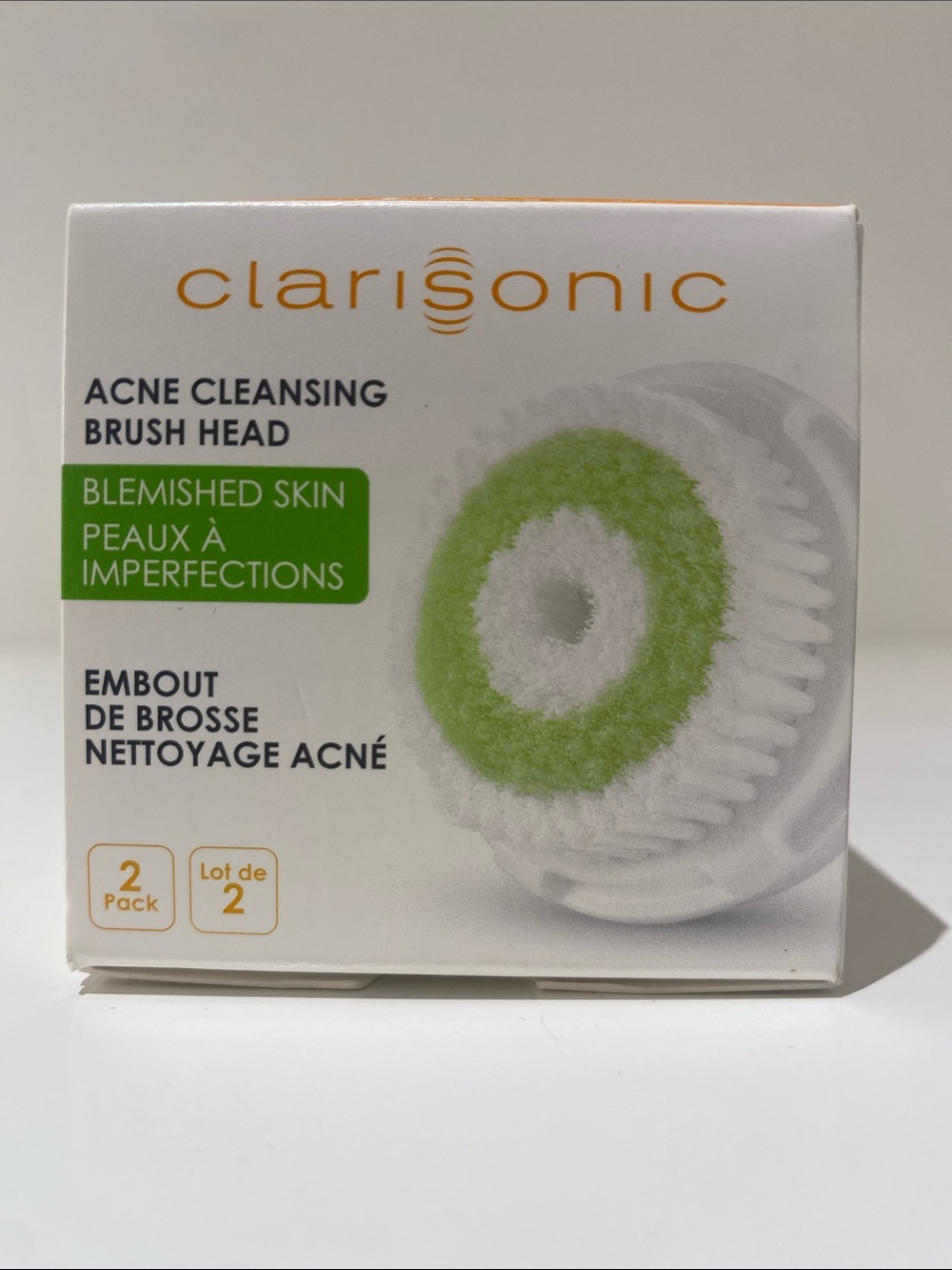 NEW Clarisonic Acne Clearing Brush Heads
2 Pack